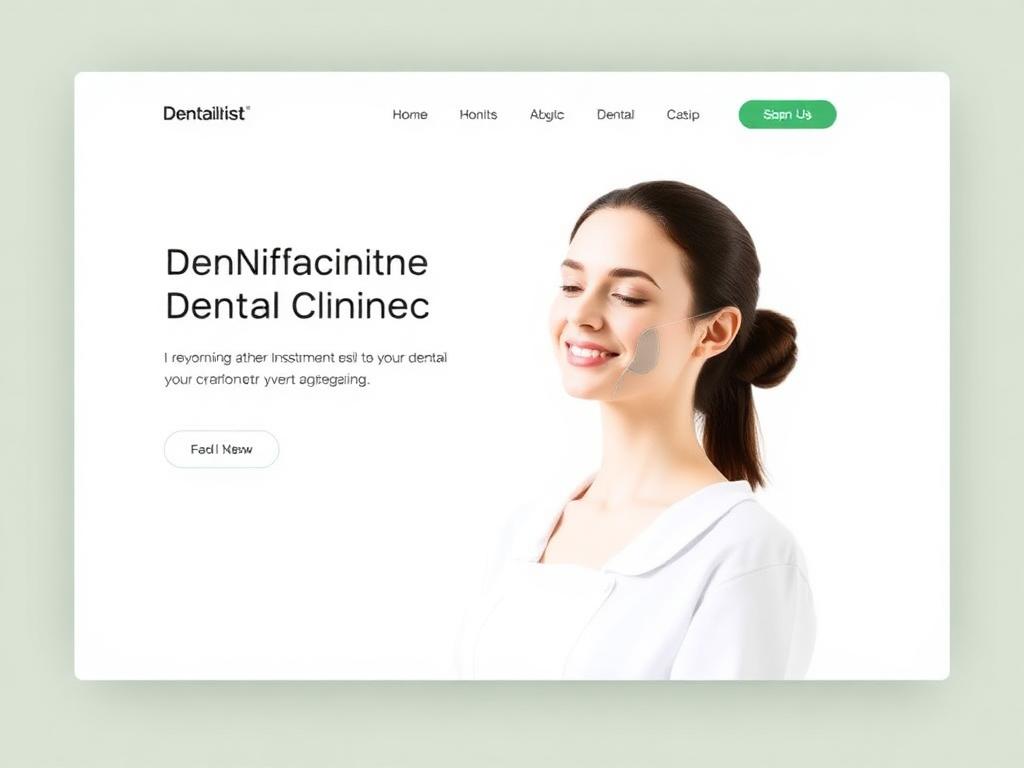 Avenue Dental Clinic website design